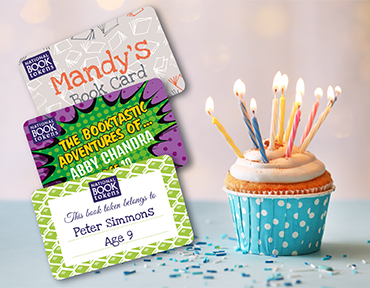 Book lover personalised gifts and vouchers for birthdays